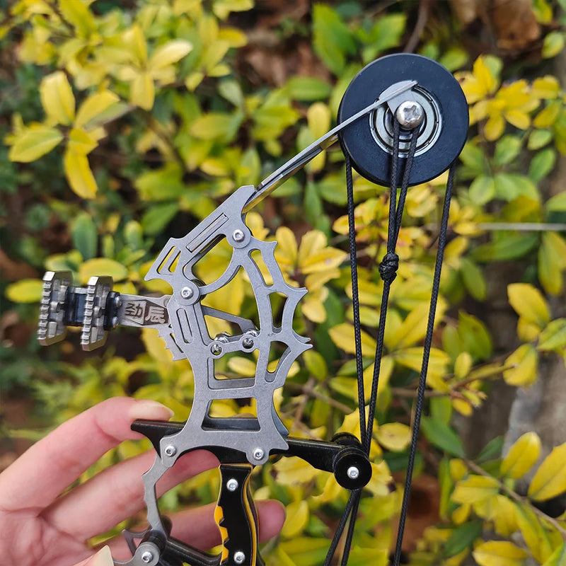 Mini Compound Bow Archery with 12 Arrows and Target | SAMAG