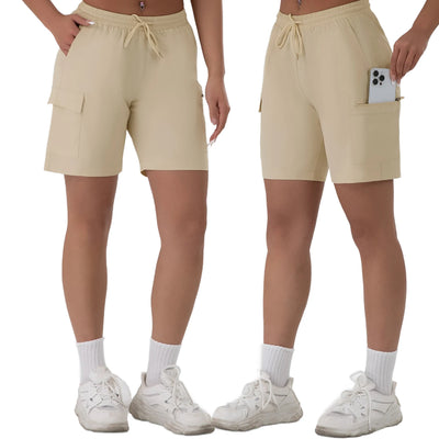Loose Women Five - pointed Shorts with 4 Utility Pockets | SAMAG