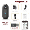 4K /1080P Motorcycle Mini Recorder Finger WIFI Action Camera Lightweight Motorcycle Road Sport Cam Bicycle Vlog Pet Body Camera