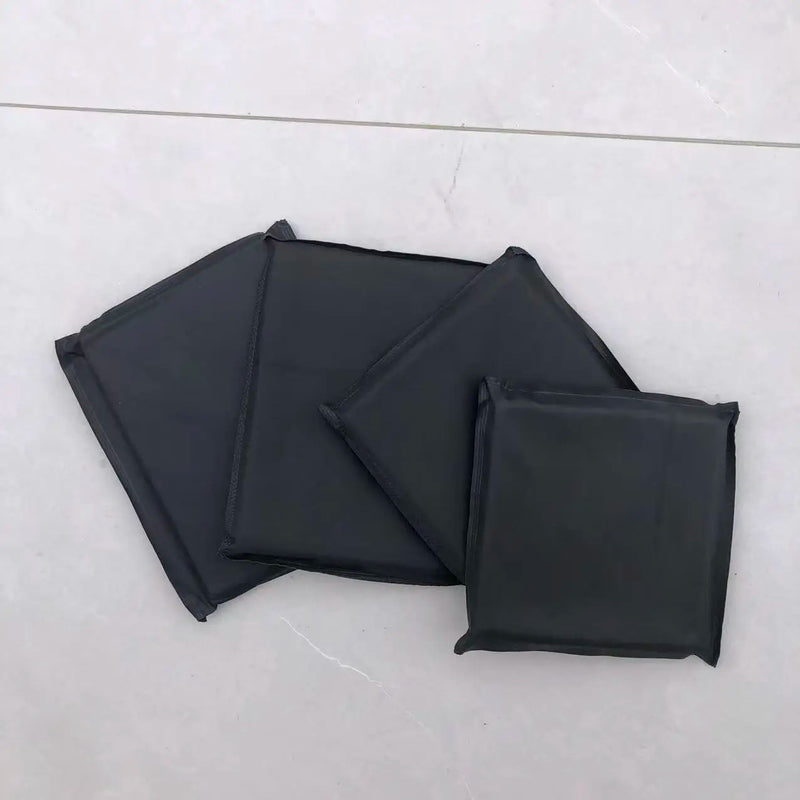 2pcs/lot Defensive Shield Waist Weight Plate Soft PE Self-defense Security 6*6, 6.8in Body IIIA Armor Material Bullet-proof