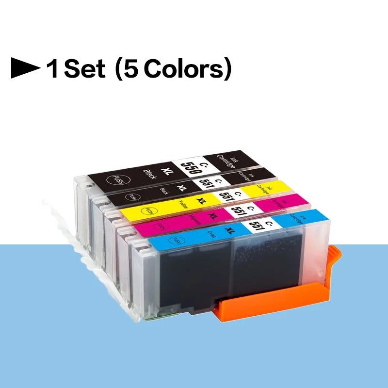 PGI-550 CLI-551 PGI550XL Compatible Ink cartridge - Visuel 8 | SAMAG