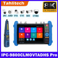 8K CCTV Tester IPC-9800CLMOVTADHS 8MP HD AHD TVI CVI SDI IP Tester 7-inch Touch Screen Monitor 8K Video Display Tester Monitor