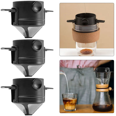 Foldable Portable Coffee Filter Maker Stainless Steel | SAMAG