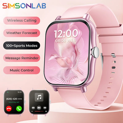 Smartwatch Bluetooth Call Fitness Tracker Heart Rate | SAMAG