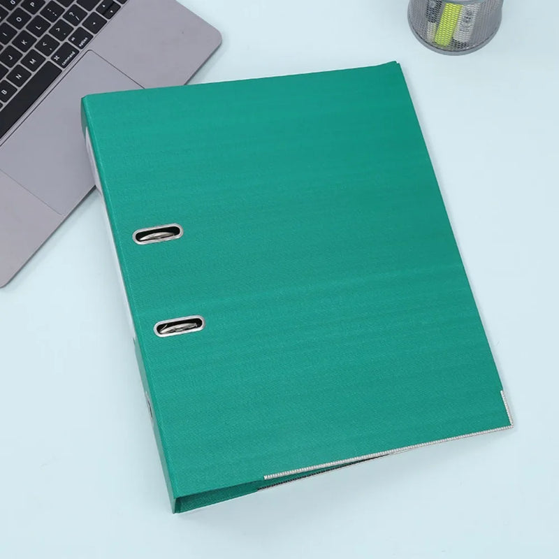 2 Ring Lever Arch File Portable High Capacity Folder Two Hole Binder Plastic Lever Arch A4 Binder Folders Office Supplies