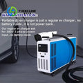 30KW CHAdeMO CCS DC EV Car Portable EV Charger Manufacturers Charging Station for Electric Car customize