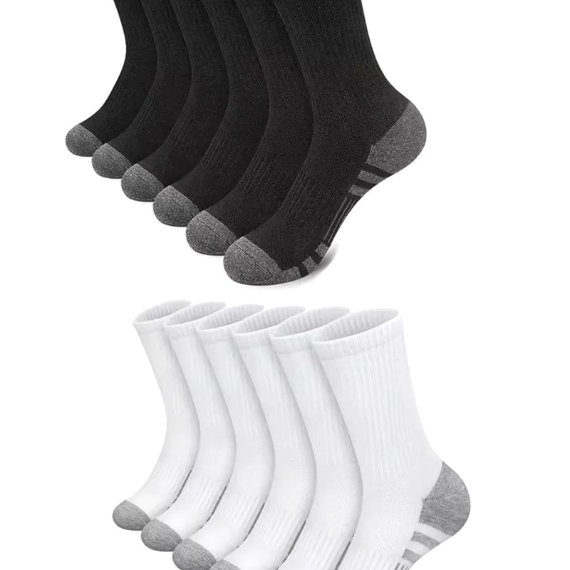 5Pairs Men's Outdoor Gym Socks Comfortable Soft | SAMAG