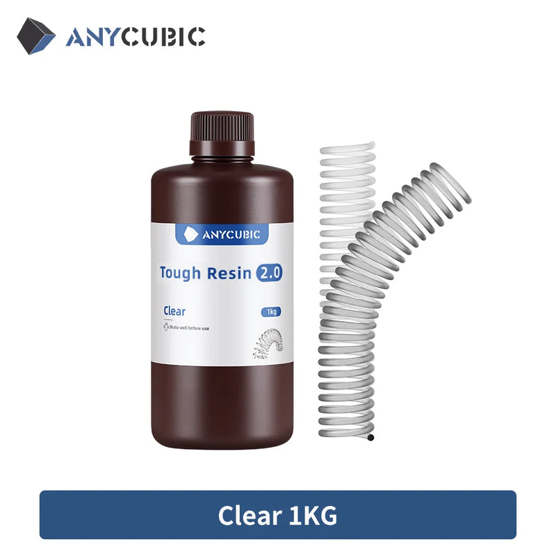 ANYCUBIC Flexible Tough Resin 2.0 405nm UV Resin High Toughness High Rigidity 3D Printer Printing Materials For Photon Mono