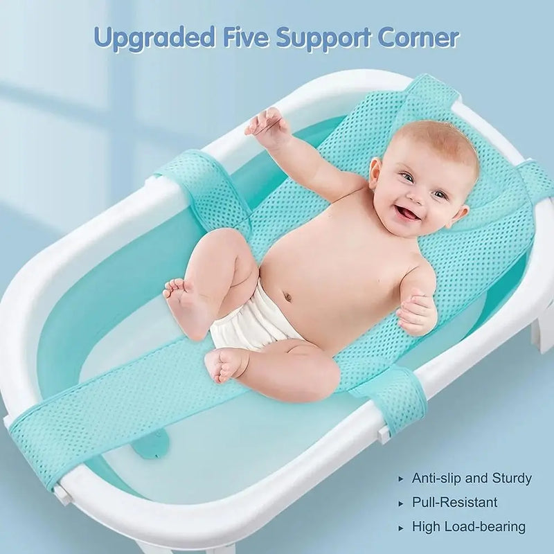 Cross - shaped Newborn Baby Bath Cushion Adjustable - View 5 | SAMAG