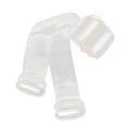 1Pair Invisible Bra Strap Elastic Shoulder Belt Transparent Non-Slip Plastic 1cm