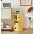 Round bedside table nordic plastic Bedside cabinet for bedroom small side end table nightstand Storage locker