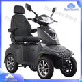 Heavy Duty Folding Walker with 4 Wheels Electric Mobility Scooter for Elderly and Disabled for Fast Transportation