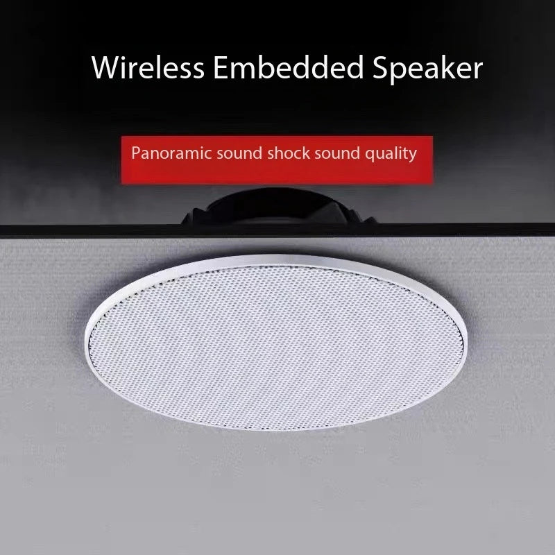 High Quality Home Theater Ceiling Speakers 30W High Power Host Wiring-free Wireless Bluetooth Connection With Remote Control