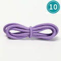 Unisex Round Shoelaces Colorful Hiking Sneakers Shoelace Black Shoe Laces Fits All Shoes Fashion Sport Boots Lacets Shoestrings