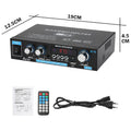 AK35/AK45 800W Home Power Amplifier 2 Channel Bluetooth 5.0 Mini Hifi Digital Stereo Sound Amplifier Support FM USB SD Mic input