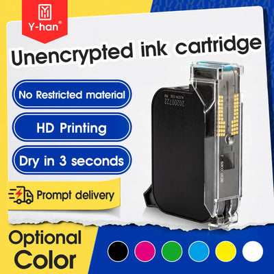 Yhan 2588 compatible quick-dry ink cartridge 12.7mm print | SAMAG