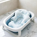 Infant Daily Bath Accessory Non Slip Bathtub Mat Soft Animal Pillow Safety Support Cushion For Newborn Shower And Body Washing