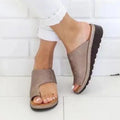 Women's Summer Sandals Orthopedic Bunion Correction Slippers Soft Outdoor Wear Slippers Platform Womens Slippers Zapatos Mujer