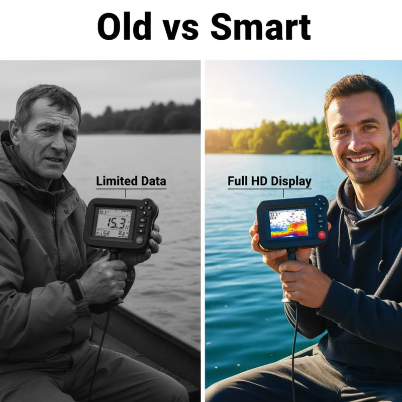 Remote Control Fish Finder for RC Bait Boat, 1312ft | SAMAG