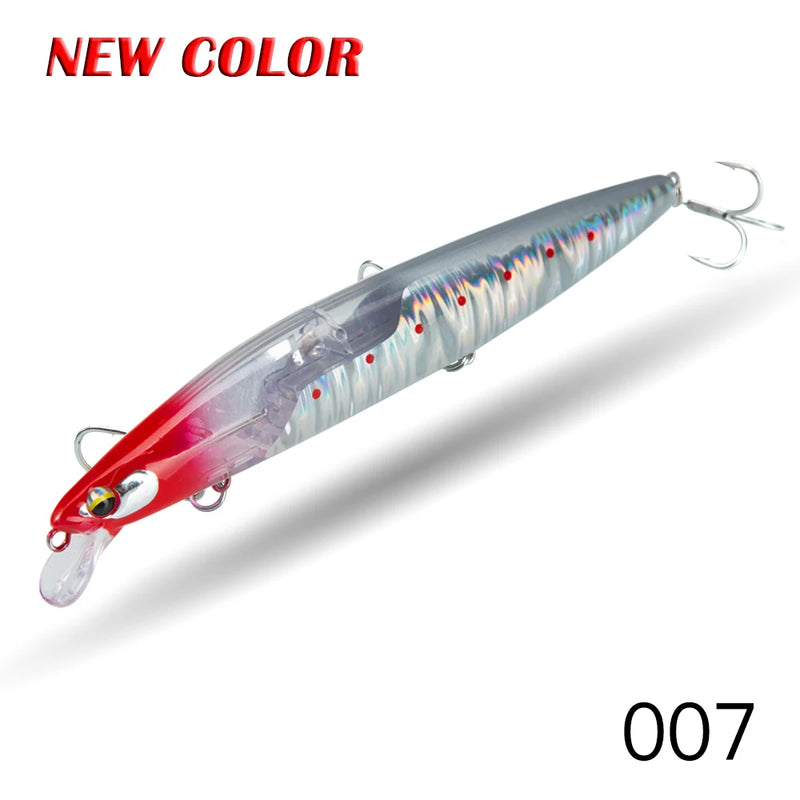 D1 Floating Minnow Fishing Lure Long Casting 120mm/20g | SAMAG