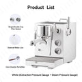 CAFOVO E120 Semi-automatic Coffee Machine ULKA Pump 9Bar OPV System Three Boiler with OLED Display for Home Cafe Espresso Maker