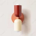 LED Creative Cream Wind Double Headed E27 Hotel Restaurant Wall Light Indoor Home Bedroom Bedlight Living Room Corridor Lighting