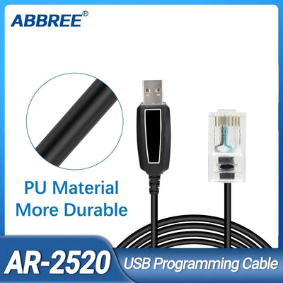 New ABBREE AR-2520 Walkie Talkie Radio USB Programming | SAMAG