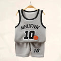 Children Sets Summer Sleeveless Basketball T - shirts - View 3 | SAMAG