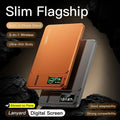 Lenovo 500000mAh Magnetic Power Bank Wireless Super Fast Charging External Battery for Magsafe Powerbank for iPhone 17/16/15/14