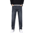 Four Season Men Straight Leg Cargo Jeans Male | SAMAG