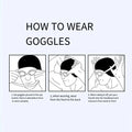 Anti-fog Swim Goggles Silicone Mirror Frame Quick | SAMAG