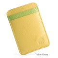 Fashion 100% Genuine Leather Thin Bank Credit Card Case Mini Card Wallet Men Bus Card Holder Cash Change Pack Business ID Pocket