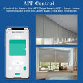 Tuya Zigbee Battery Electric Smart Curtains Roller Blinds Motor Wireless Smart Life For 20 25 28mm Tube Alexa App Remote Control