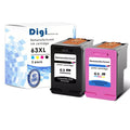 Greencycle 63XL F6U64AN Black Color Ink Cartridge For HP | SAMAG