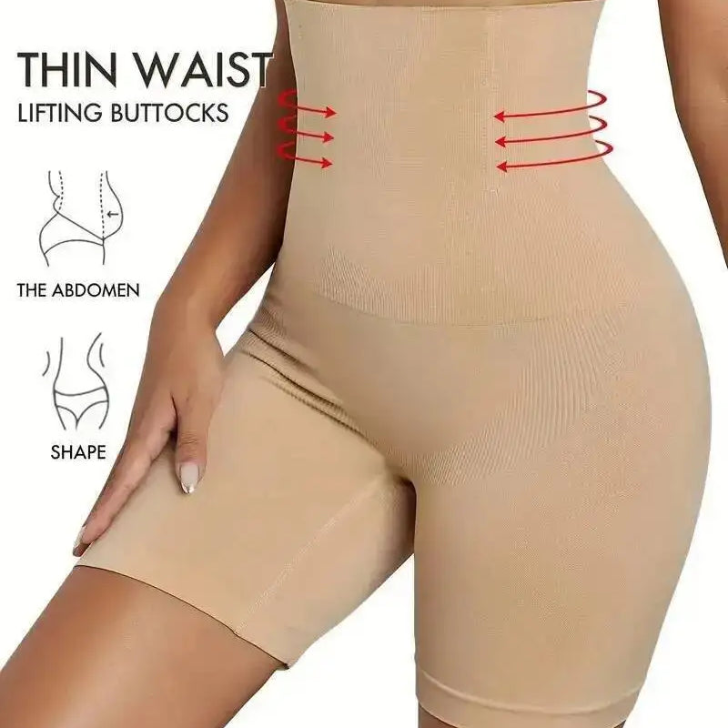 Shapewear Tummy Control Shorts for Women High Waist Shaping Control Underwear Body Shaper Boyshort Slip Short for Under Dresses