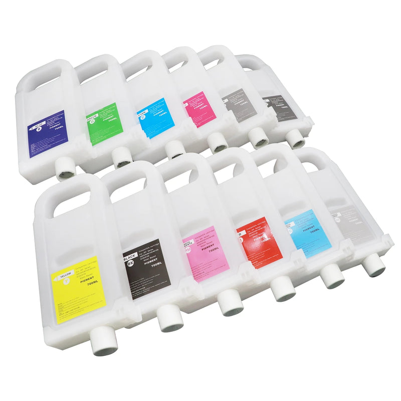 DAT Refillable PFI-1700 PFI1700 Ink Cartridge With Chip For Canon PRO-2000 PRO-2100 PRO-4000 PRO-4000S PRO-6000 PRO-6100