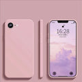 For iPhone 16e Case Liquid Silicone Plain Rubber Funda Phone Protector Case For iPhone 17e Cover For iPhone 17 E 16 E SE 4 Case