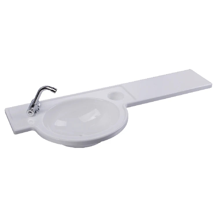 Shower Room Basin Surround Campervan Accessories Acrylic Sinks Pull Out Faucet And Drainer For Choosing