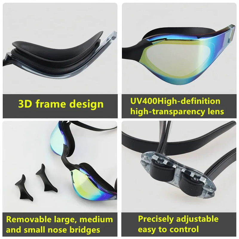 ARENA Professional Racing Swimming Goggles Waterproof - View 6 | SAMAG