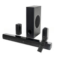 240W 5.1CH Soundbar with Subwoofer,2-in-1 Detachable Bluetooth 5.0 Soundbar for Smart TV,Home Theater Bluetooth Speakers