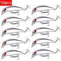 Silvery Mini Sink Lure Plastic Fishing Kit | SAMAG