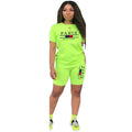 Women T-Shirts New Quality Casual Woman Clothing Summer Two Piece Set for O-Neck Shorts Daily Short Sleeve Tracksuit Hot Sales