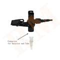 Radio Clear Acoustic Tube Replacement for Two Way Radio Earpiece Clear Tube for Walkie Talkie Accessories