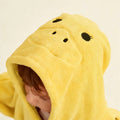 1pc Soft And Absorbent Baby Bath Towel With Cute Yellow Duck Design