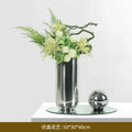 Elegant Artificial Flower Vase Set Home Office Decor Flower Arrangements Model Room Display
