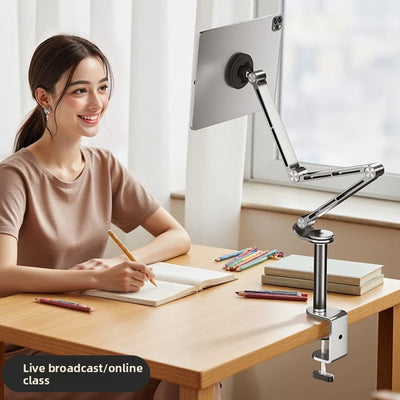 Tablet Desk Mount Stand, 360° Rotating Adjustable Metal | SAMAG