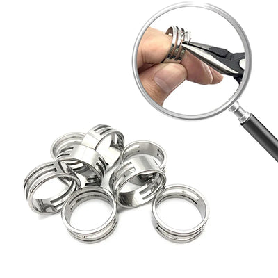 1Pc Stainless Steel Opening Jump Ring 18mm Round Circle Bead Plier Closed Finger Jewelry Tools for DIY Making | SAMAG