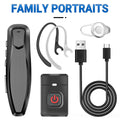 BT-E1 Wireless Headset Bluetooth Earpiece with Charger for Quansheng UV K5 (8) K6 UV 5R Plus Baofeng UV-5R UV-17 BF-888S Radio
