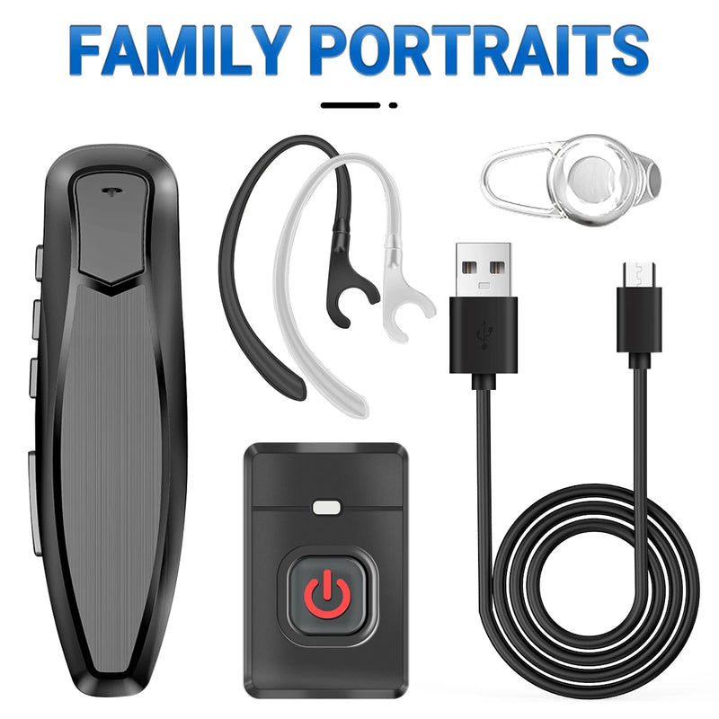 BT-E1 Wireless Headset Bluetooth Earpiece with Charger for Quansheng UV K5 (8) K6 UV 5R Plus Baofeng UV-5R UV-17 BF-888S Radio