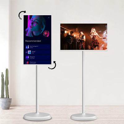 21.5 Inch Wireless Recharging Movable Monitor Vertical | SAMAG